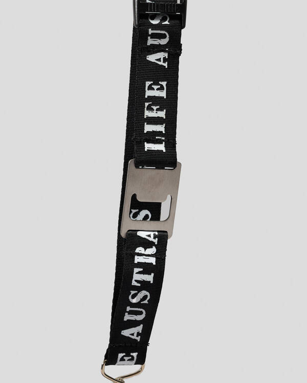 Salty Life Last Drinks Lanyard Stubby Cooler for Mens