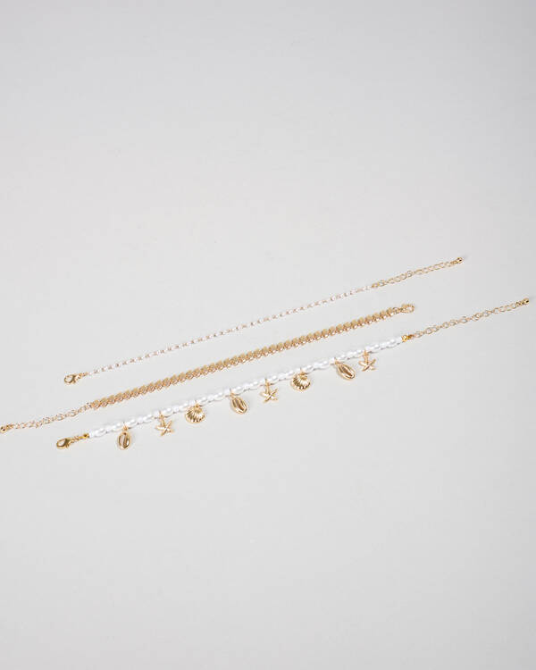 Karyn In LA Isobel Anklet Pack for Womens