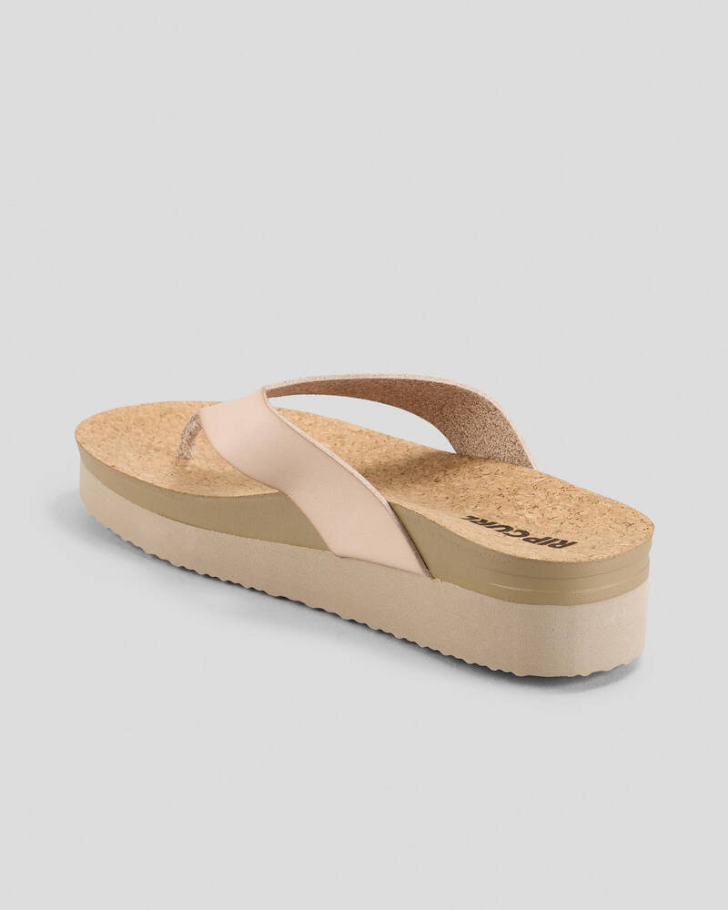 Rip Curl Womens Sandy Bloom Open Toe Slide Sandals for Womens