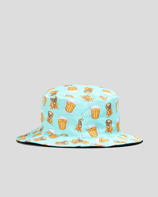 Lucid Smug Pug Bucket Hat for Mens