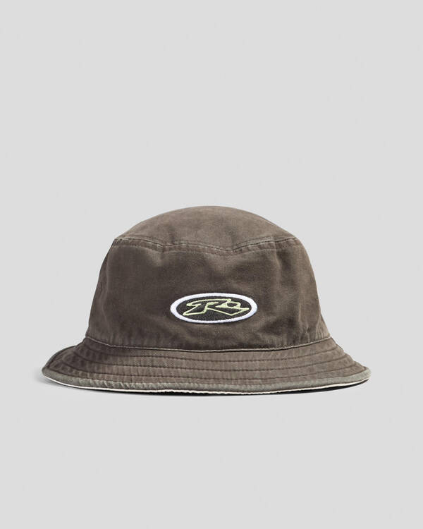 Rusty Kick Flip Reversible Bucket Hat for Mens