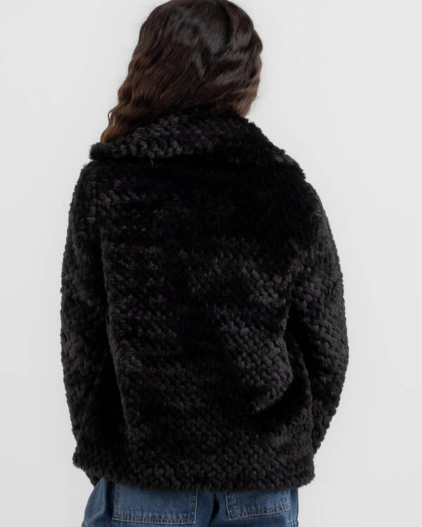 Mooloola Girls' Bradshaw Faux Fur Jacket for Womens