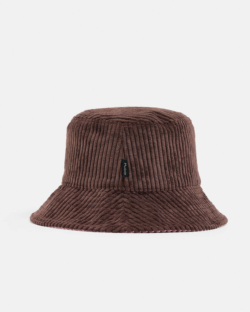 Mooloola Girls' Elara Reversible Cord Bucket Hat for Womens