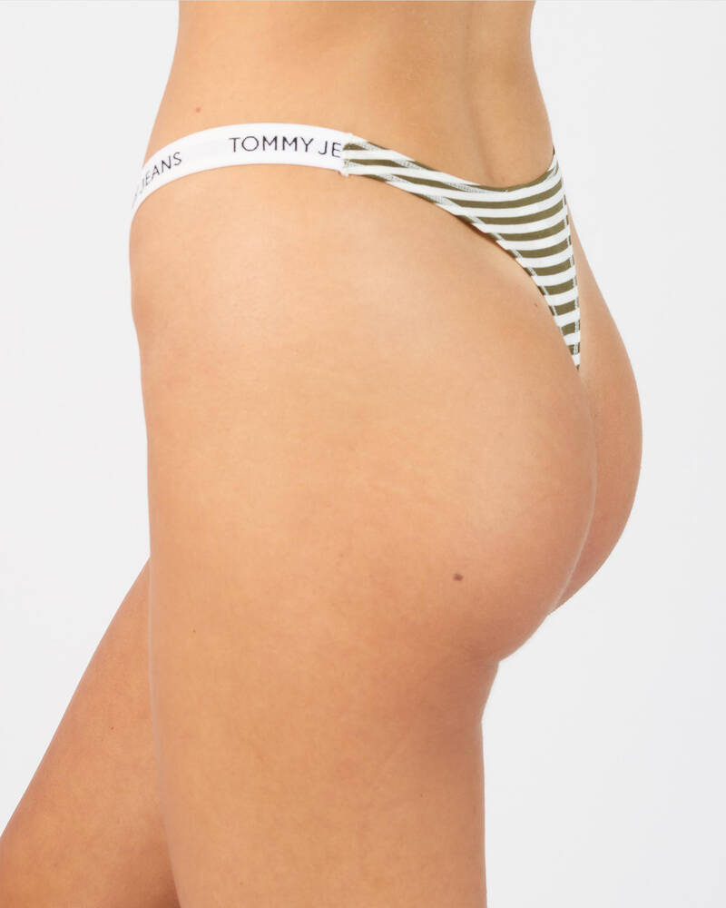 Tommy Hilfiger Heritage High Leg Thong Print for Womens