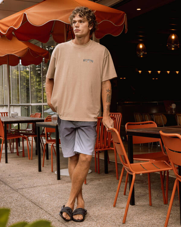 Billabong Arch Waves Short Sleeve OG WW T-Shirt for Mens