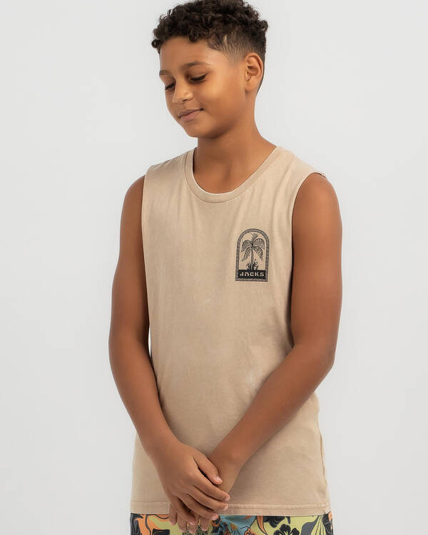 Jacks Boys' Palm Beach Muscle Tank for Mens