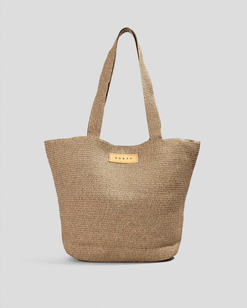 Rusty Gisele Straw Bag for Womens