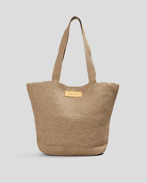 Rusty Gisele Straw Bag for Womens
