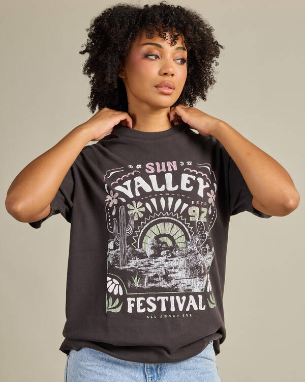 All About Eve Sun Valley Oversized T-Shirt for Womens