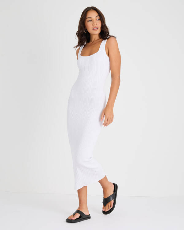 Ava And Ever Theodora Knit Midi Dress for Womens