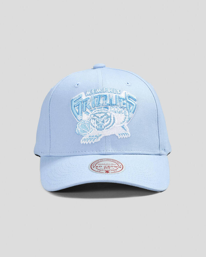 Mitchell & Ness Memphis Grizzlies Pro Crown Snapback Cap for Mens