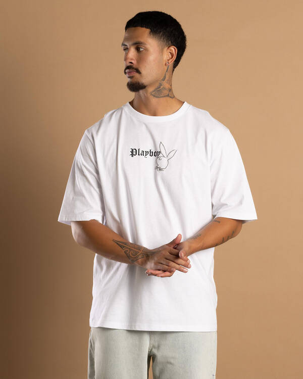 Playboy Playboy Gothic Sketch T-Shirt for Mens