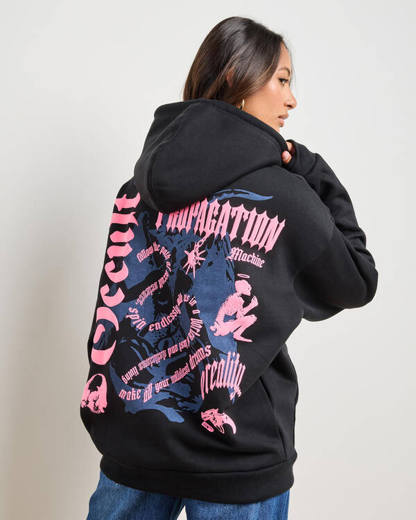 Kiss Chacey Women's Occult Oversized Hoodie for Womens
