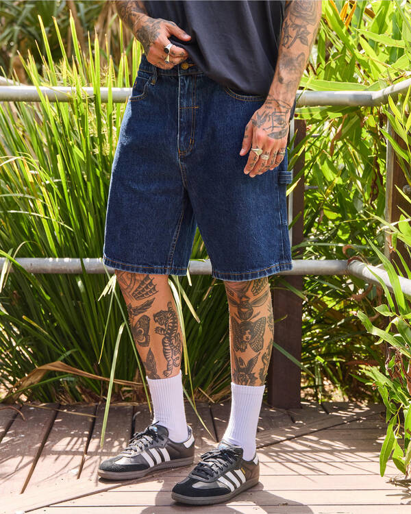 Thrills Slacker Denim Shorts for Mens