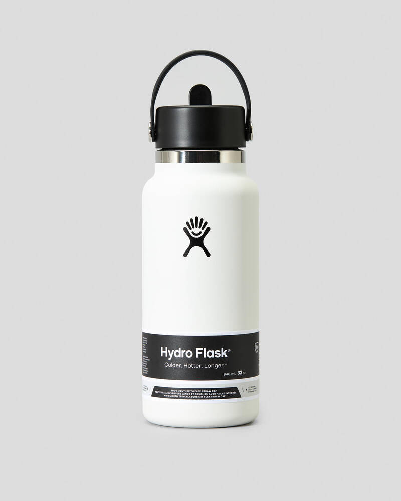 Hydro Flask 32oz Wide Mouth with Flex Straw Cap for Unisex