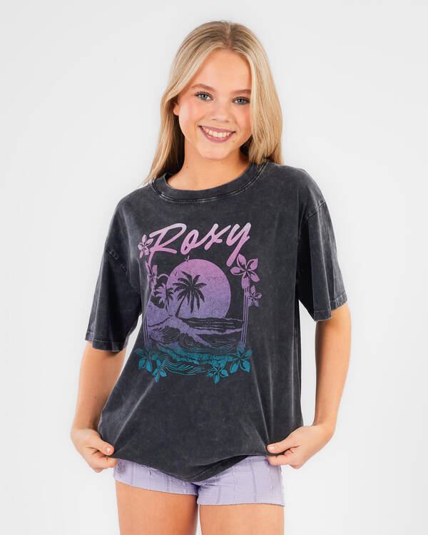 Girls' Eve Oversize Washed T-Shirt