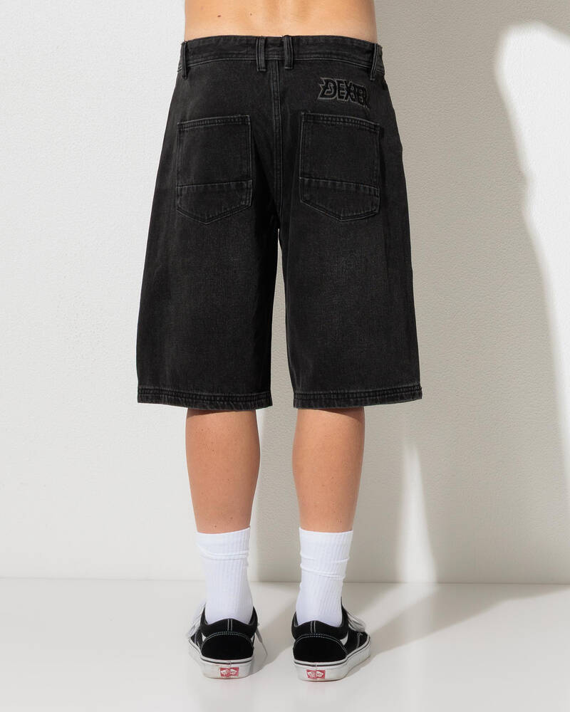 Dexter Hallow Denim Shorts for Mens