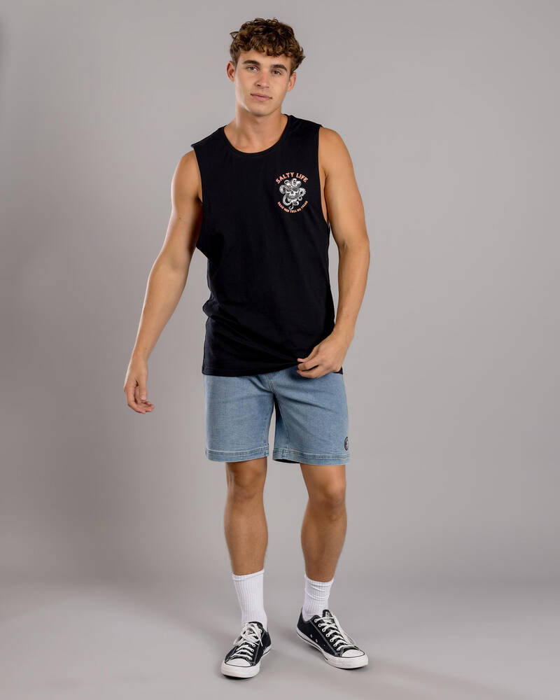 Salty Life Sailmaker Muscle Tank for Mens