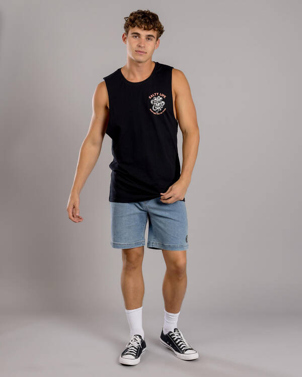 Salty Life Sailmaker Muscle Tank for Mens