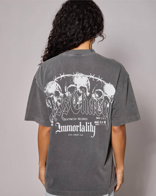 Kiss Chacey Immortal Street Oversized T-Shirt for Womens