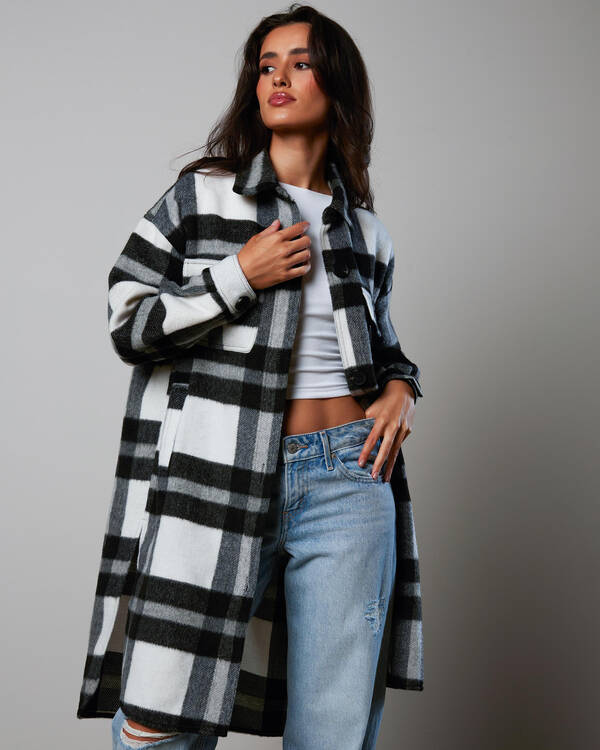 Ava And Ever Hayden Long Shacket for Womens