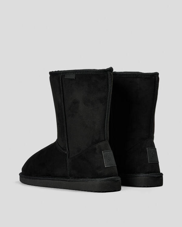 Jacks Mammoth Black Boots for Mens