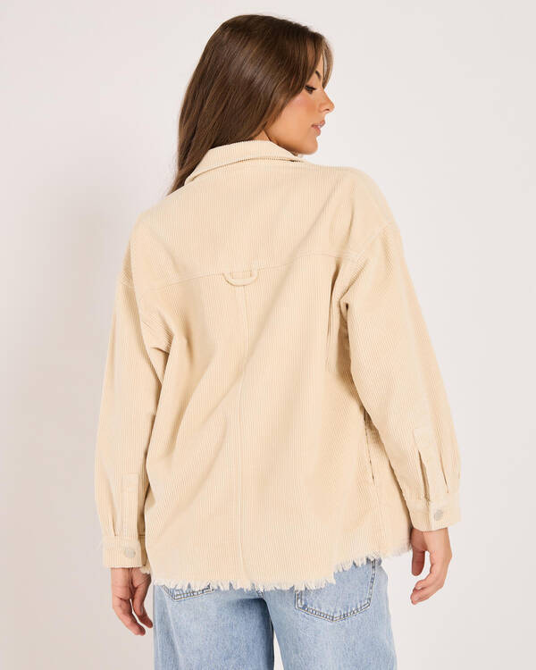 Mooloola Ryder Cord Shacket for Womens