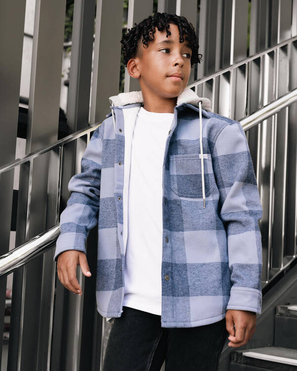 Boys' Rush Flannel Long Sleeve Shirt