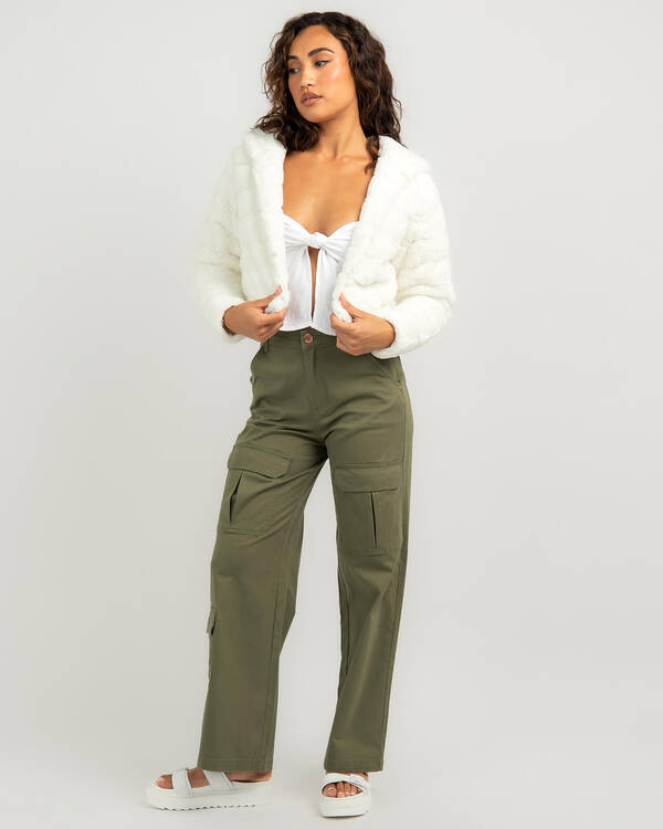 Mooloola Arna Faux Fur Jacket for Womens