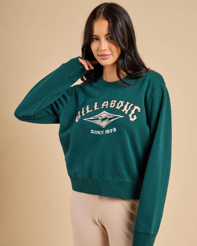 Billabong Bring The Vibes Crewneck Sweatshirt for Womens