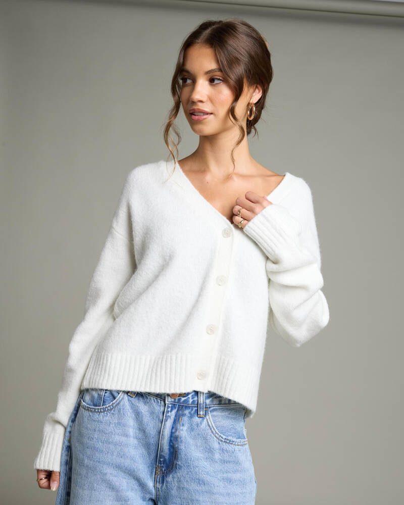 Mooloola Grandpa Knit Cardigan for Womens