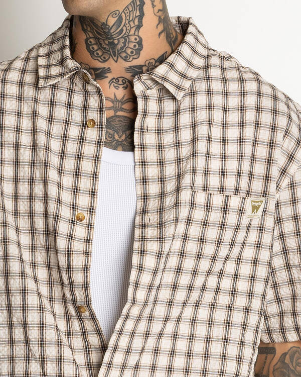 Wrangler Boxcar Short Sleeve Shirt for Mens