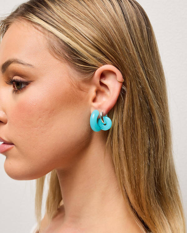 Karyn In LA Deion Resin Earring Pack for Womens