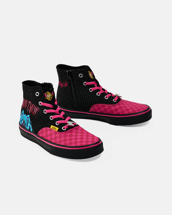 Girls' KPop Demon Hunters Authentic Hi 2.0 Zip Shoes