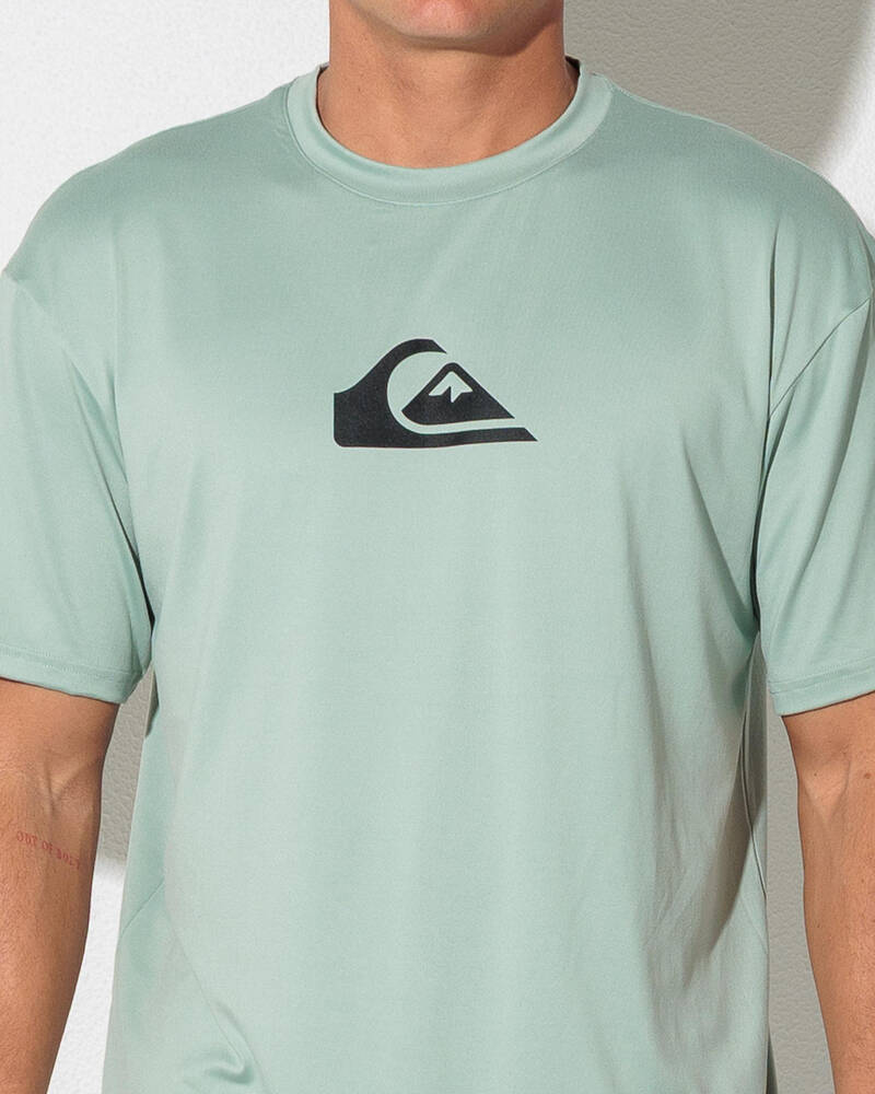 Quiksilver Solid Streak Short Sleeve Surf T-Shirt for Mens