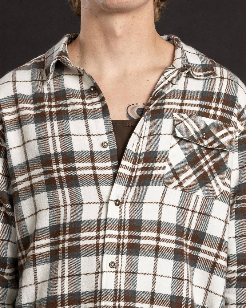 RVCA Plowman Long Sleeve Shirt for Mens
