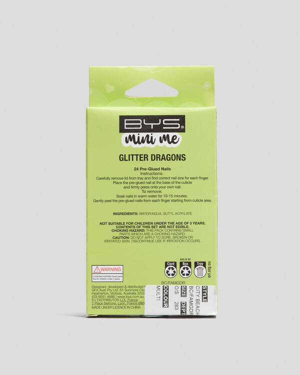 Get It Now Mini me Glitter Press on Nail Pack for Womens