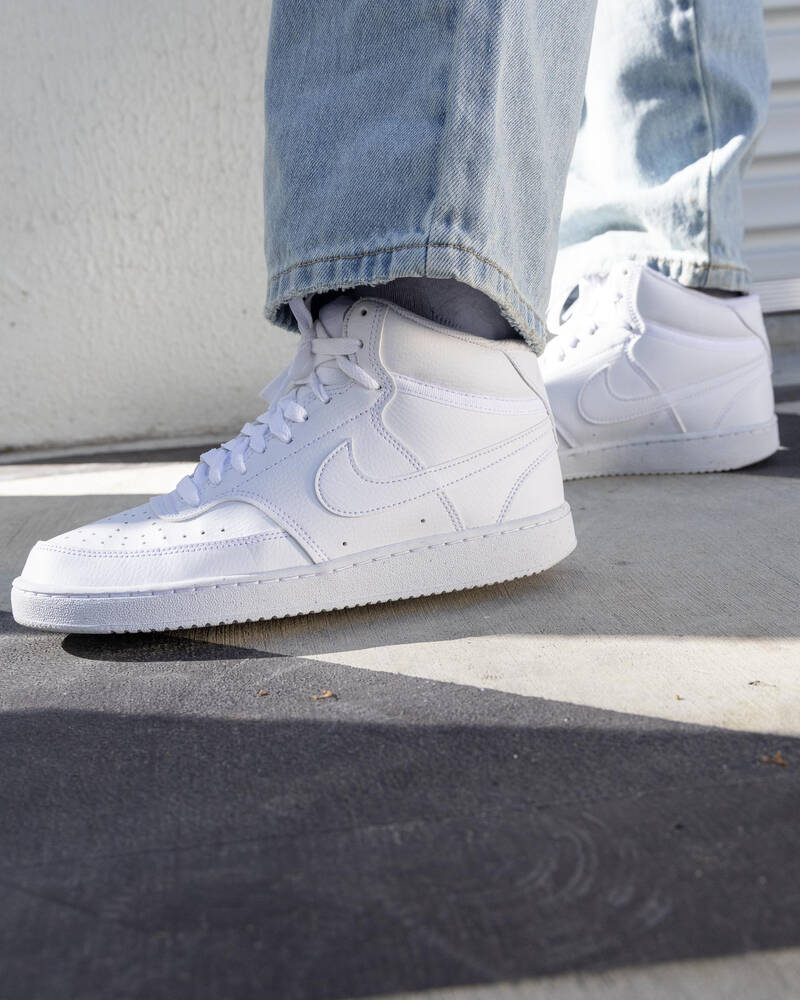 Nike Womens Court Vision Mid Next Nature Shoes for Womens