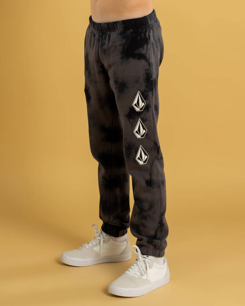 Volcom Boys' Iconic Stone Plus Fleece Track Pants for Mens