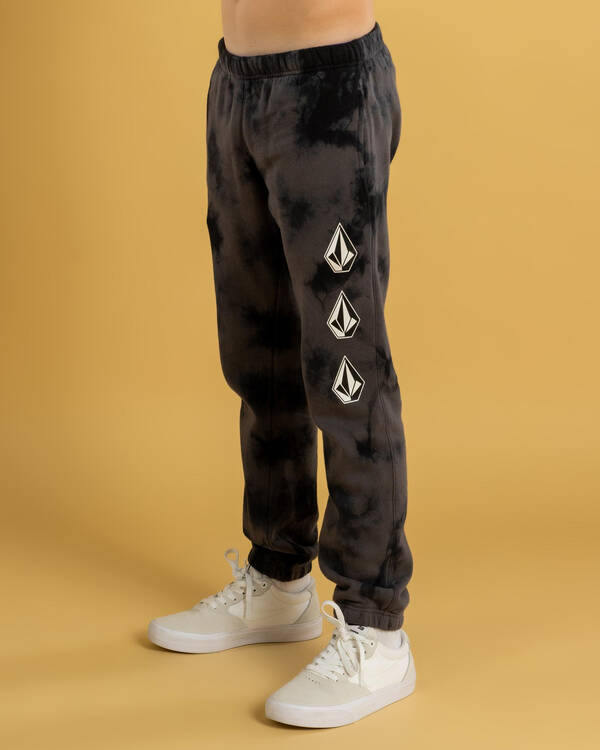 Volcom Boys' Iconic Stone Plus Fleece Track Pants for Mens