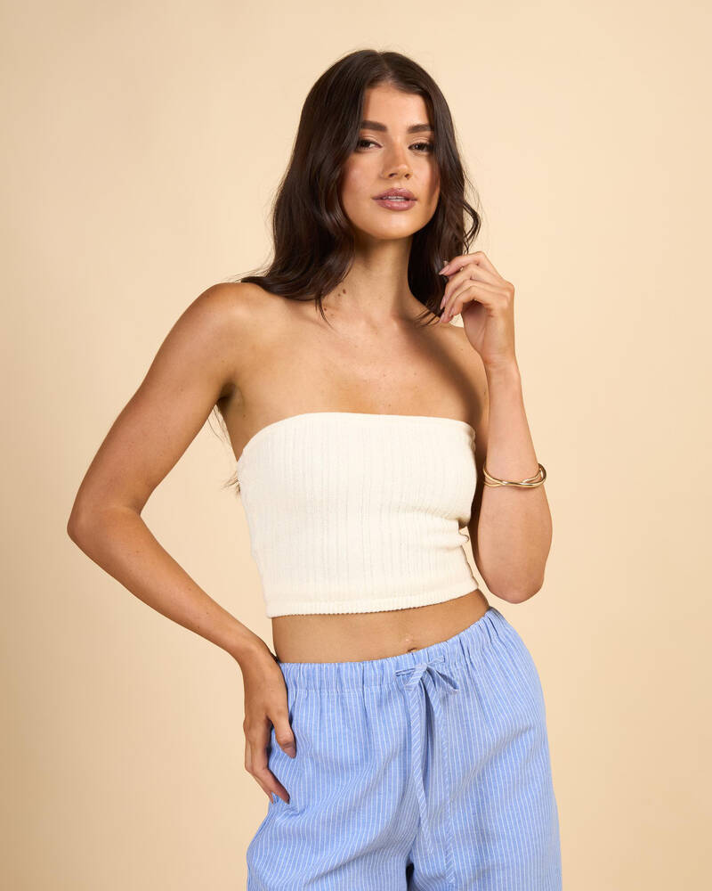 Ava And Ever Chapman Knit Tube Top for Womens