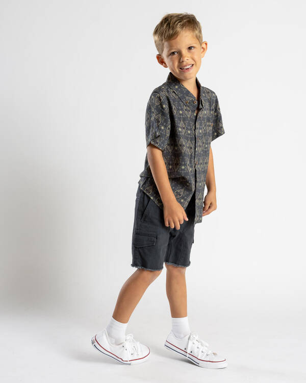 Skylark Toddlers' Script Short Sleeve Shirt for Mens