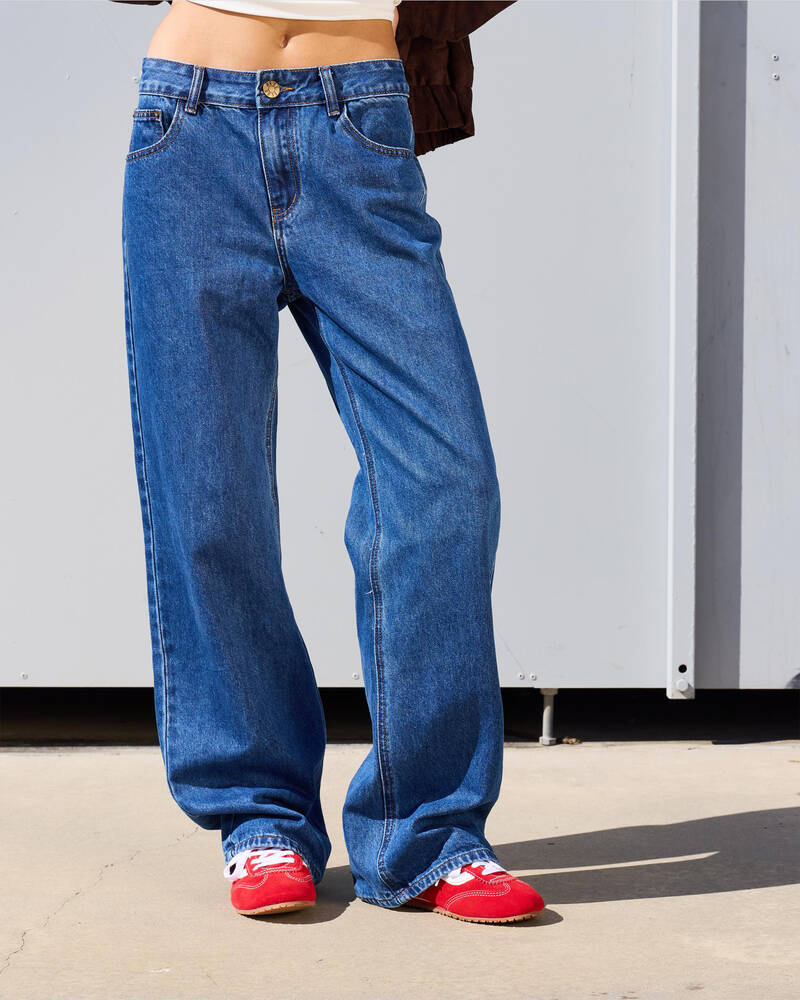 DESU Icon Straight Leg Jeans for Womens