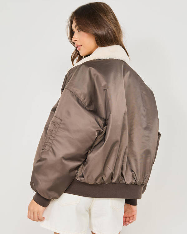 Ava And Ever Malibu Bomber Jacket for Womens