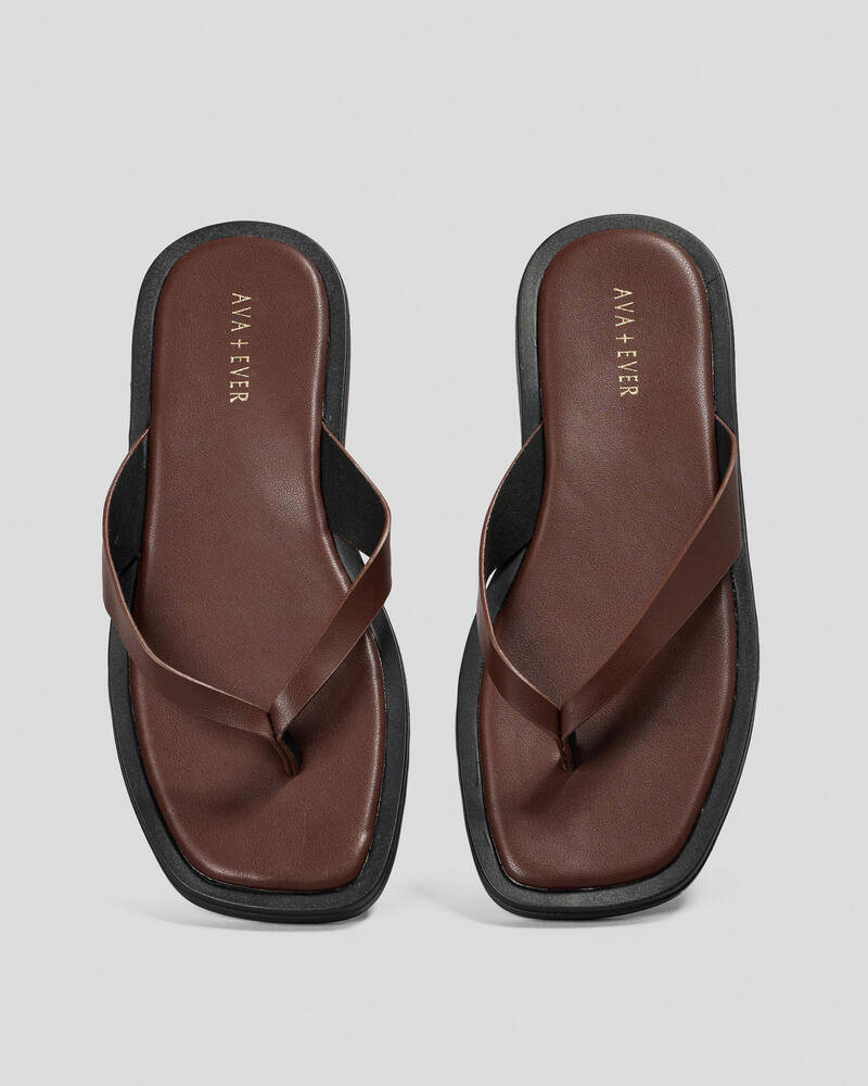 Ava And Ever Isola Thong Slide Sandals for Womens