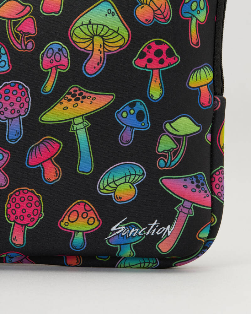 Sanction Mushroom Magic 14" Laptop Sleeve for Mens