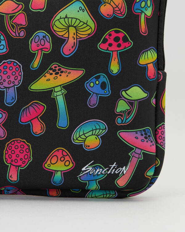 Sanction Mushroom Magic 14" Laptop Sleeve for Mens