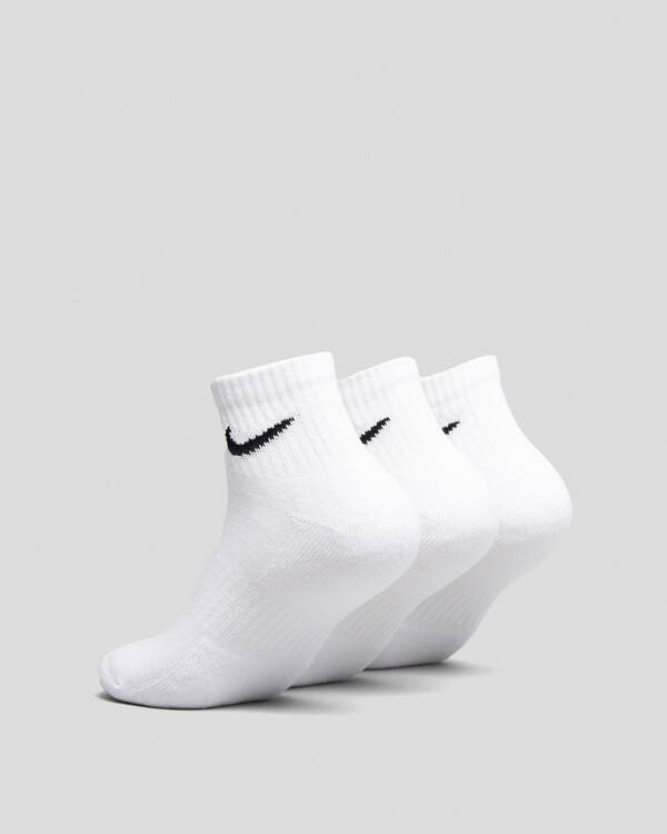 Nike Boys' Training Ankle Socks 3 Pack for Mens
