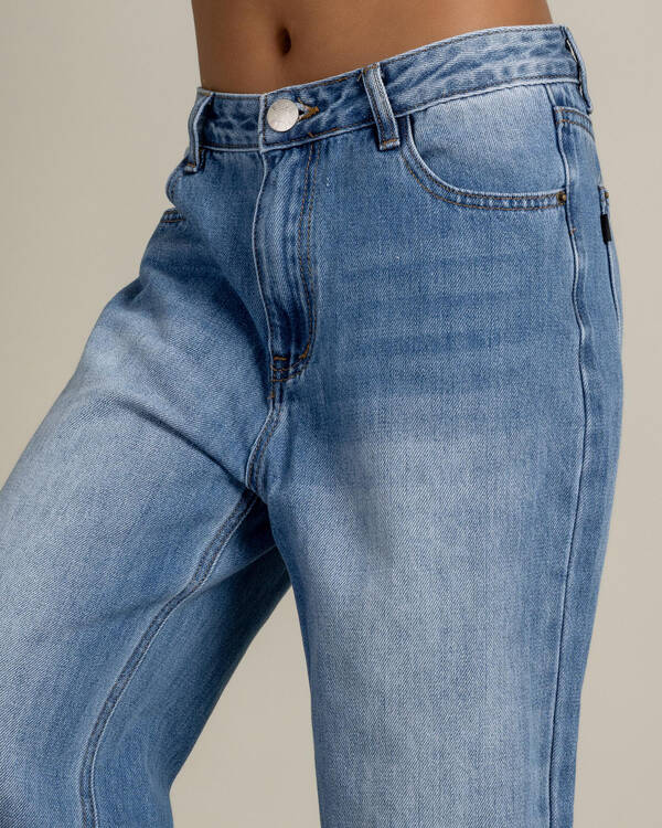 DESU Girls' Icon Straight Leg Jeans for Womens