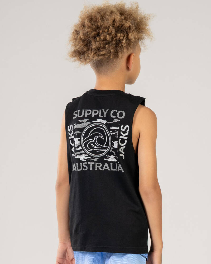 Jacks Toddlers' Camoflow Muscle Tank for Mens